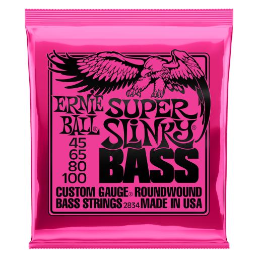 Ernie Ball Super Slinky Bass Strings 45-100