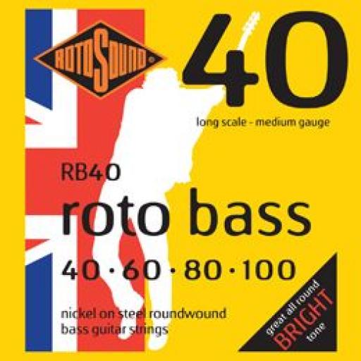 Rotosound Roto Bass RB40 40-100
