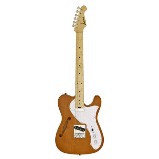 Aria TEG-TL Electric Guitar in Natural Wood