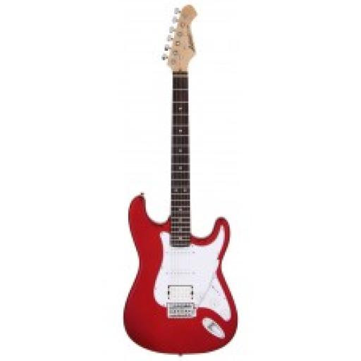 Aria STG 004 Electric Guitar in Candy Apple Red