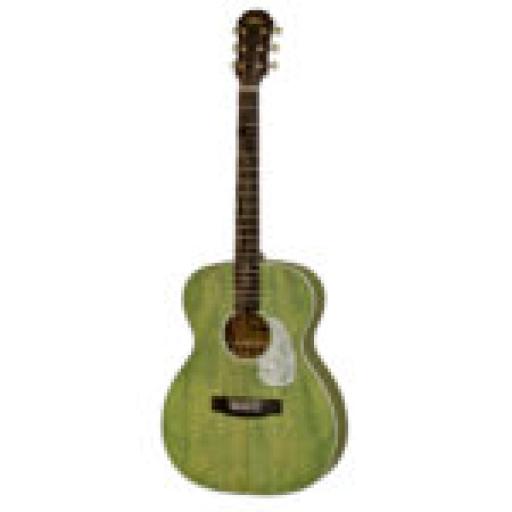 Aria 101 Urban Player Acoustic Guitar in Green