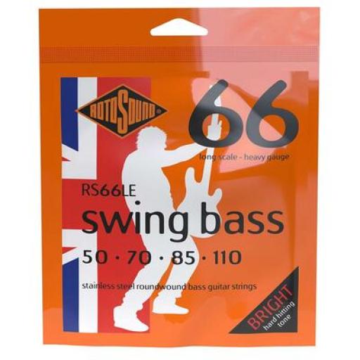 Rotosound RS66LE swing bass Electric Bass Guitar Strings