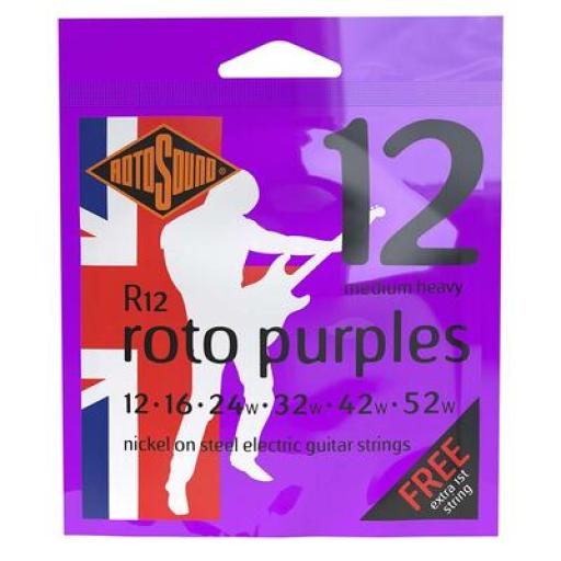 Rotosound R12 Roto Purples Electric Guitar Strings