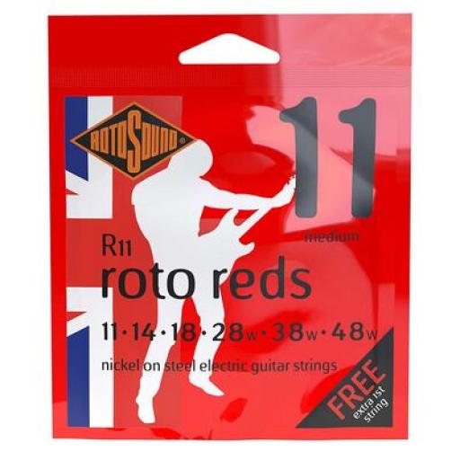 Rotosound R11 Roto Reds Electric Guitar Strings