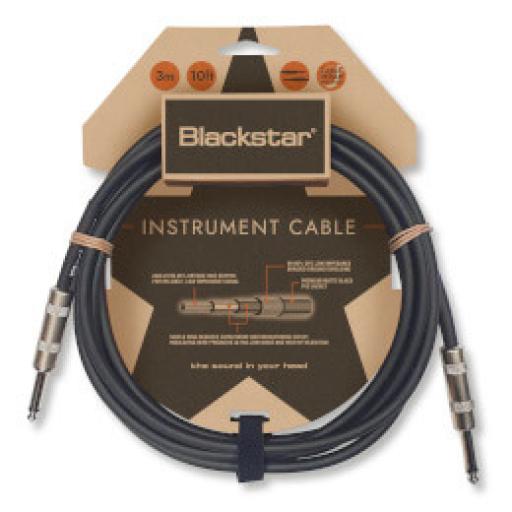 Blackstar Standard Instrument Cable 3Metre Straight/Straight Connectors