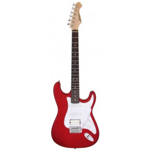 Aria STG004 Electric Guitar in Candy Apple Red