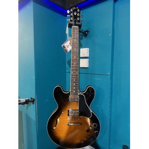 Pre-Loved Gibson ES335 DT Tobacco Sunburst Electric Guitar including hard case