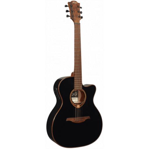 Lag T118 ACE BLK Electro Acoustic Guitar