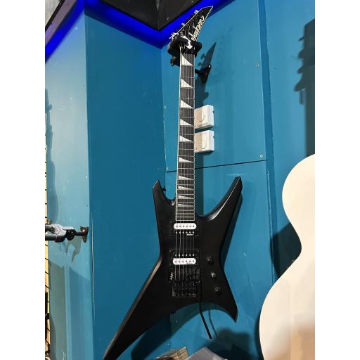 Pre Loved Jackson Warrior Electric Guitar in black