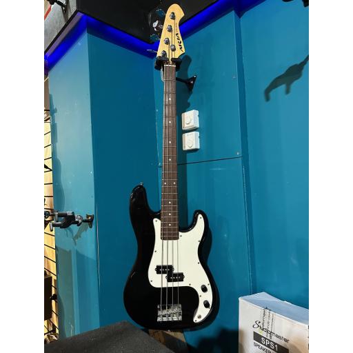 Aria STB PB Bass Guitar in Black - Pre Loved